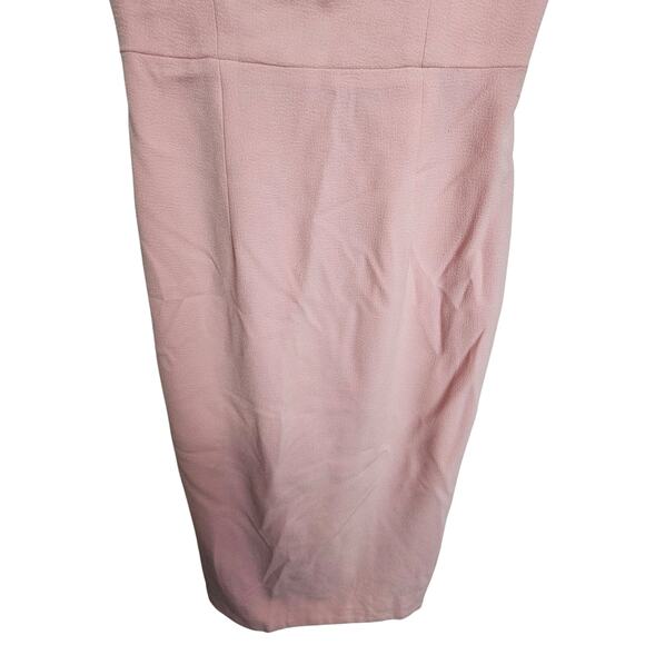 Dress The Population Dress Pink Midi Sheath Dress Sweetheart Neck Women XS - Picture 3 of 8